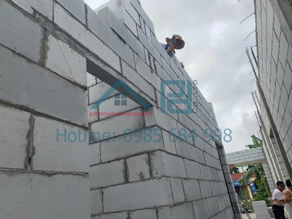 Những nhược điểm khi sử dụng gạch bê tông khí chưng áp AAC